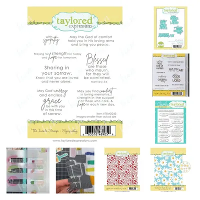 Sentiment Clear Stamps the Inside Scoop Sympathy Stickers Cutting Dies Stencils Diy Scrapbooking