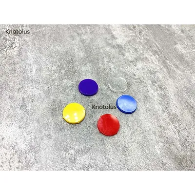 purple blue yellow red transparent color Click wheel Center Button for iPod 5th gen vide 30gb 60gb