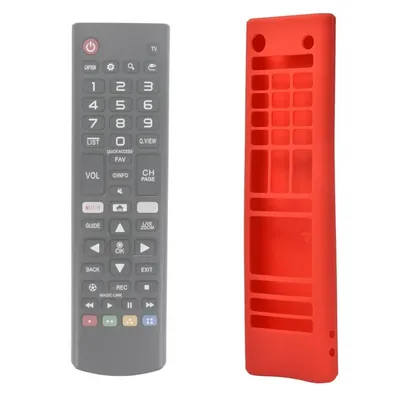 Anti-fall Anti-slip Silicone TV Remote Control Case Protector for LG AKB75095307 AKB74915305