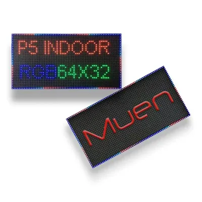 1-40 PCS P5 Indoor Free shipping LED display module 320x160mm 16Scan 64x32 pixels RGB Full color Led screen panel