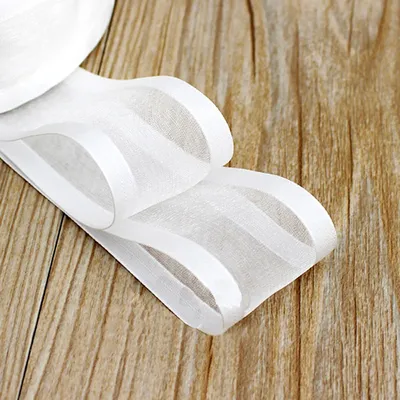 (10 Yards/roll) 40mm White Soft Organza Ribbon Broadside Wholesale Gift Wrapping Decoration Handmade
