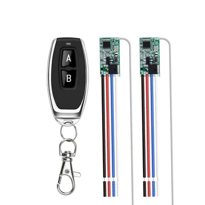 433mhz DC 3.6V 5V 9V12V 24V Micro Receiver Wireless Remote Control Universal Switch Mini Relay