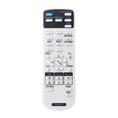 Remote Control for Epson Projector, Remote Controller Compatible with Epson 1599176 EX3220 EX5220 EX5230 EX6220 EX7220
