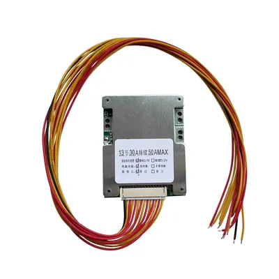 BMS 13S 48V 50A 18650 Li-ion Lithium Battery Pack Protection PCB Board Electronics For Electric Car
