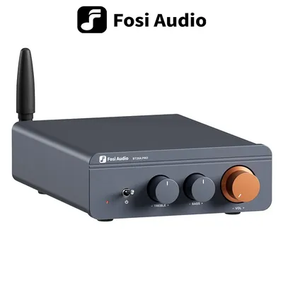 Fosi Audio TPA3255 Bluetooth Sound Power Amplifier 300W x2 Mini HiFi Stereo Class D Amp Bass Treble For Home Theater