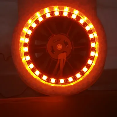 Three-Color LED Taillight System 3-6V for 35mm 50mm 64mm 70mm 80mm 90mm Ducted Fan Unit EDF Jet RC