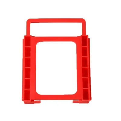 Universal 2.5" to 3.5" SSD HDD Environmental Plastic Adapter Mounting Bracket Hard Drive Holder for