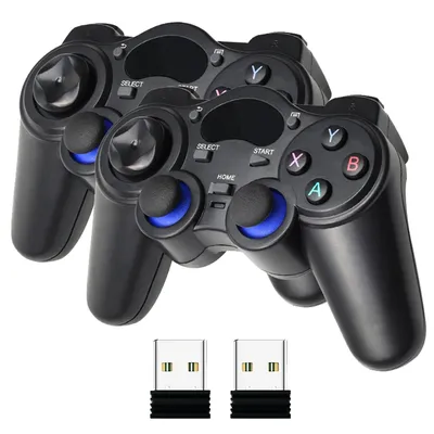 2.4Ghz Wireless PC Game Controller USB Gamepad For PS3 / TV Box / Android Phone / PC Joystick For