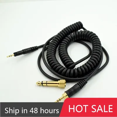 Headphone Adapter Replacement Audio cable cord wire line DIY for Audio-Technica ATH-M50x ATH-M40x