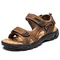 Brand Classic Mens Sandals Summer Genuine Leather Sandals Men Outdoor Casual Lightweight Sandal
