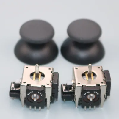 2Pcs 2sets For PS2 PS3 Xbox360 Controller 3D Rocker Joystick Axis Analog Sensor Repair Parts