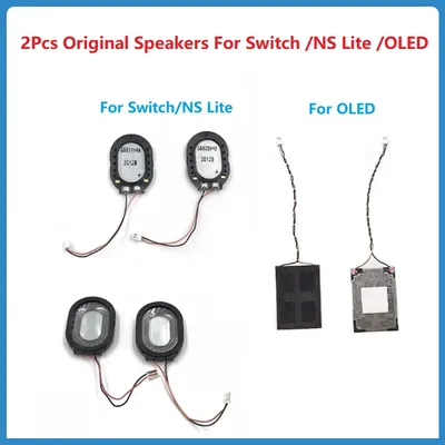 2Pcs Original Built-In Speakers For Nintend Switch NS Lite OLED Host Speaker Audio Left Right
