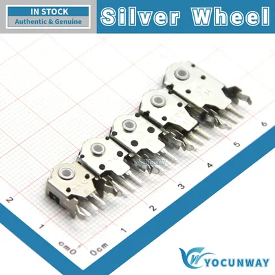 New Authentic Original TTC 8/9/10/11/14mm Rotary Mouse Scroll Silver Wheel Encoder 24 Million Force
