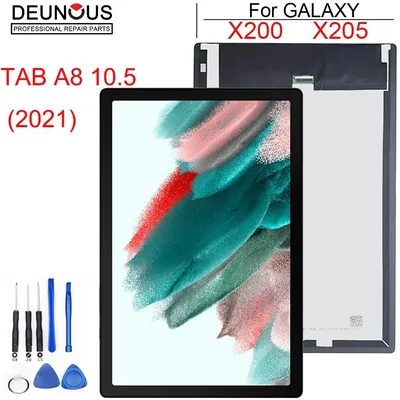 New LCD Screen Display For Samsung Galaxy Tab A8 10.5 (2021) SM-X200 SM-X205 X200 X205 With Touch