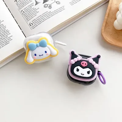 For Samsung Galaxy Buds Live 2 Pro 2 FE Case Cute Cartoon Cinnamoroll Kuromi TPU Earphone Case