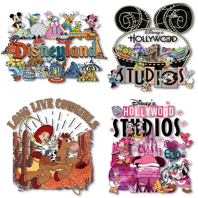 Hollywood Studio Cowgirl Iron on Transfers Heat Press Stickers Thermal Printings on Clothes