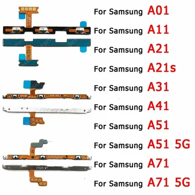 For Samsung Galaxy A51 A71 5G A01 Core A11 A21 A21s A31 A41 Volume Side Button Power On Off Switch