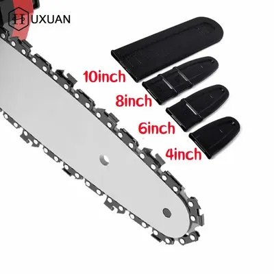 4/6/8/10inch Chainsaw Bar Protect Cover Pruning Saw Guide Plate Cover Scabbard Protector Electric