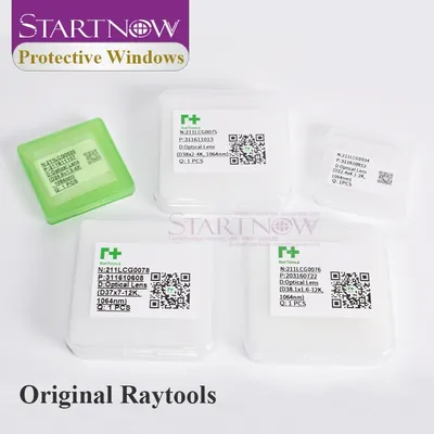 Startnow Original Raytools Laser Protective Windows 27.9x4.1 211LCG0037 Optical Protection Lens