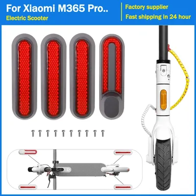 Wheel Cover Protect Shell For Xiaomi 3 Electric Scooter M365 Pro 2 1s Front Rear Safety Reflective
