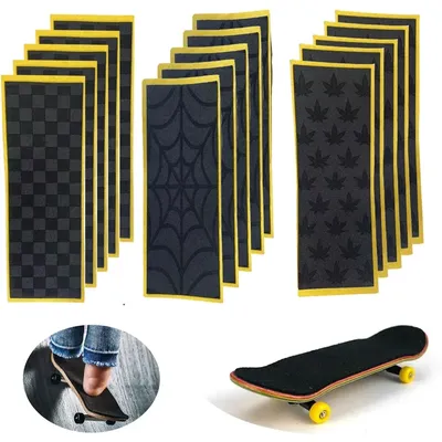 Fingerboard Foam Grip Tapes For Finger SkateBoard Anti-slip Wooden Fingerboard Deck Adhesive Tape