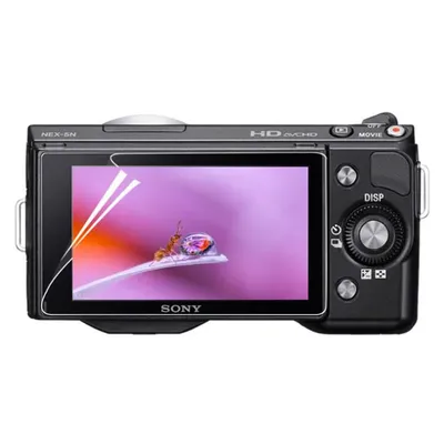 3 x PET Screen Protector Clear Soft Film for Sony Alpha A6400 A6500 A6300 A6000 A5100 A5000 A6600