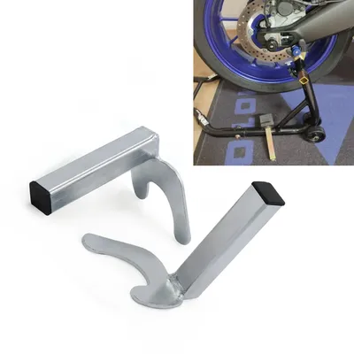 Universal Motorcycle Bike Stands Wheel Support Frame Stand Swing Arm Lift Tripod Hooks Hook Fork