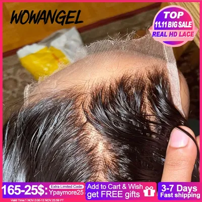 Body Wave 5X5/6X6/7X7 HD Lace Closure Only Melt Skins Vrigin Hair Undetectable Swiss Lace Closure