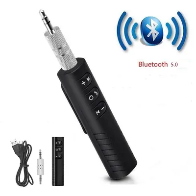 Wireless Bluetooth 5.0 Receiver Adapter 3.5mm Jack For Car Music Audio Aux A2dp Headphone Reciever