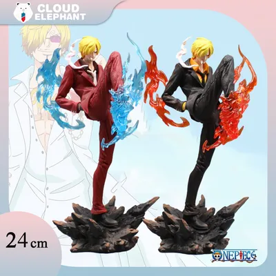 Sanji Figures Manga One Piece Anime Figure Pop Sanji Figurine 28cm Pvc GK Statue Model Collection