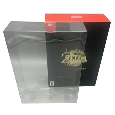 Transparent Box Protector For The Legend of Zelda: Tears of the Kingdom Collect Boxes For Use Game
