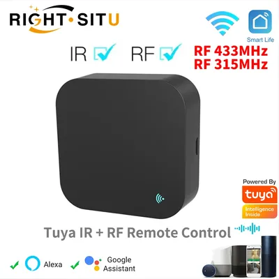 Tuya Smart RF IR Remote Control WiFi Smart Home for Air Conditioner ALL TV LG TV Support