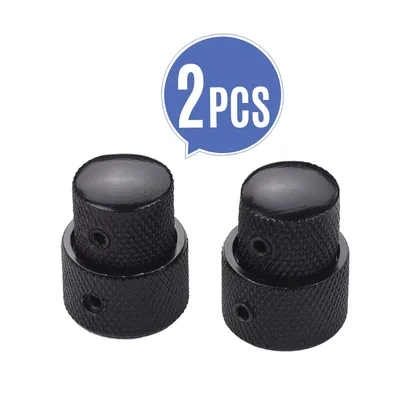 2 Sets Dual Concentric Stacked Control Knobs for Electric Bass Guitars Strings Guitar Knob