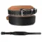 Waist Support Sports Safety Belt Protection Fitness Deep Squat Hard Pull Weightlifting Belt PU