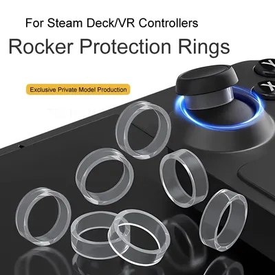 12pcs Ring Cover Elastic Protective Rocker Rubber Ring For PS5/ PS4/ Switch PRO Joystick Silicone