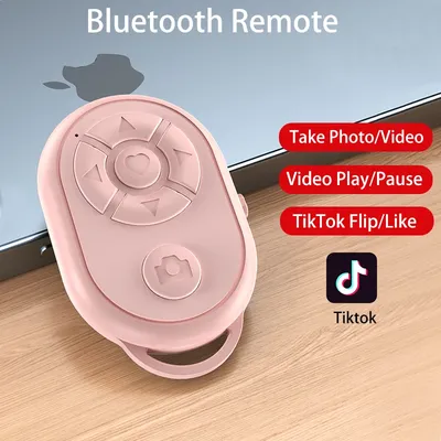 Mobile Phone Bluetooth Remoter For iPhone Samsung Xiaomi Huawei OPPO Remote Control Camera Controller For Tiktok Live Video Turn