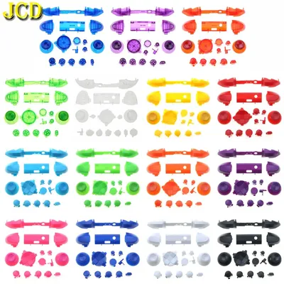 JCD 1Set Full Sets Button Replacement For Xbox Series S / X Controller Cross Keys Dpad RT LT LB RB