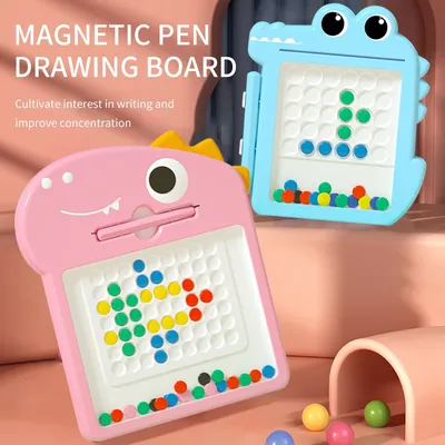 Magnetic Pen Drawing Board Children's Magnetic Pen Baby Drawing Board Girls Educational Toy