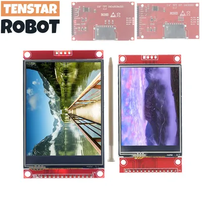 2.4 2.8 Inch SPI TFT LCD Touch Panel ILI9341 Chicp Serial Port Module With PBC 240x320 SPI Serial