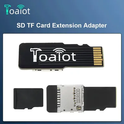 Toaiot SD TF Memory Card Kit Male to Female Extension Adapter Extender Test Tools PCBA Connector For