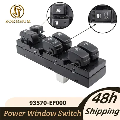 SORGHUM 93570-EF000 For Kia Sportage 2005 2006 2007 2008 2009 2010 Electric Power Window Switch