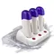Depilatory Heater with Base Roll On Wax Heater Warmer Refillable Wax Cartridge Hair Removal Wax-melt