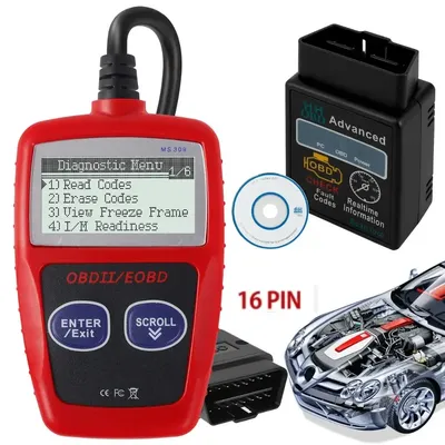 Auto Diagnostic Tool OBD2 Scanner Code Reader Car MS 309 OBD 2 Car Diagnostic Engine Better Than