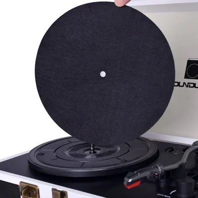 20/27/30CM Felt Turntable Vinyl Record Pad Professional Anti-slip Protection Mat 3mm Thick For LP
