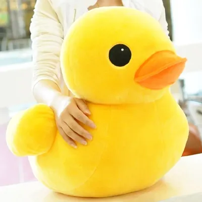 Big Yellow Duck Mini Plush Dolls Toy Cute Soft Cartoon Stuffed Animal Toys Birthday Gifts for