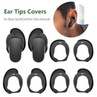 3 Pairs Silicone Earphone Earbuds Ear Tips for Bose QuietComfort Earbuds II Replacement Tips