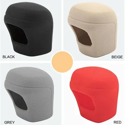 Car Silicone Automatic Gear Shift Knob Cover Antislip Shifter Knob Univeral Fit Shifter Handle For