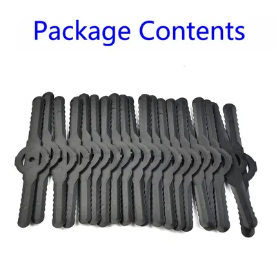 20Pcs Plastic Cutter Blades For Electric Cordless Grass Trimmer Strimmer Tool Grass Trimmer Blades