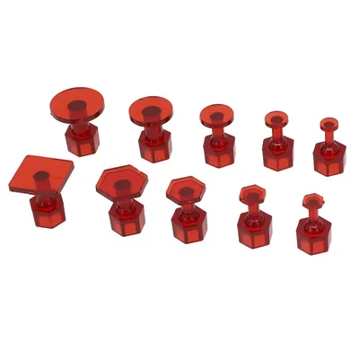 10pcs Glue Tabs Dent Removal Tools Pdr Car Dent Repair Car Dent Removal Tool Auto Paintless Dent