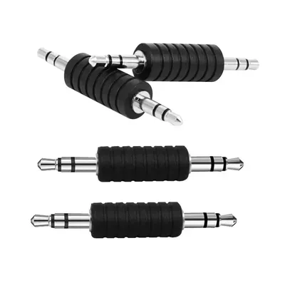 3/4 Pole 3.5mm Audio Cable Jack Adapter Male to Male Stereo Aux Plug Straight Converter for MP3 MP4